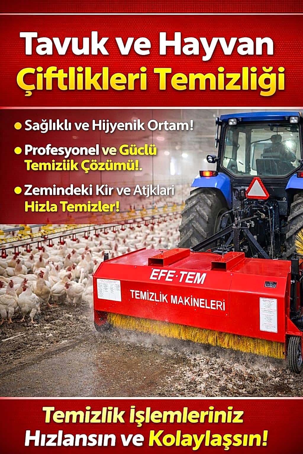 hayvan çiftliği zemin temizliği