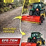 köy yolları temizliği